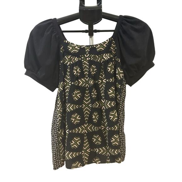 Maeve Tops - Maeve Anthropologie Catalina Puff Sleeve Blouse XS